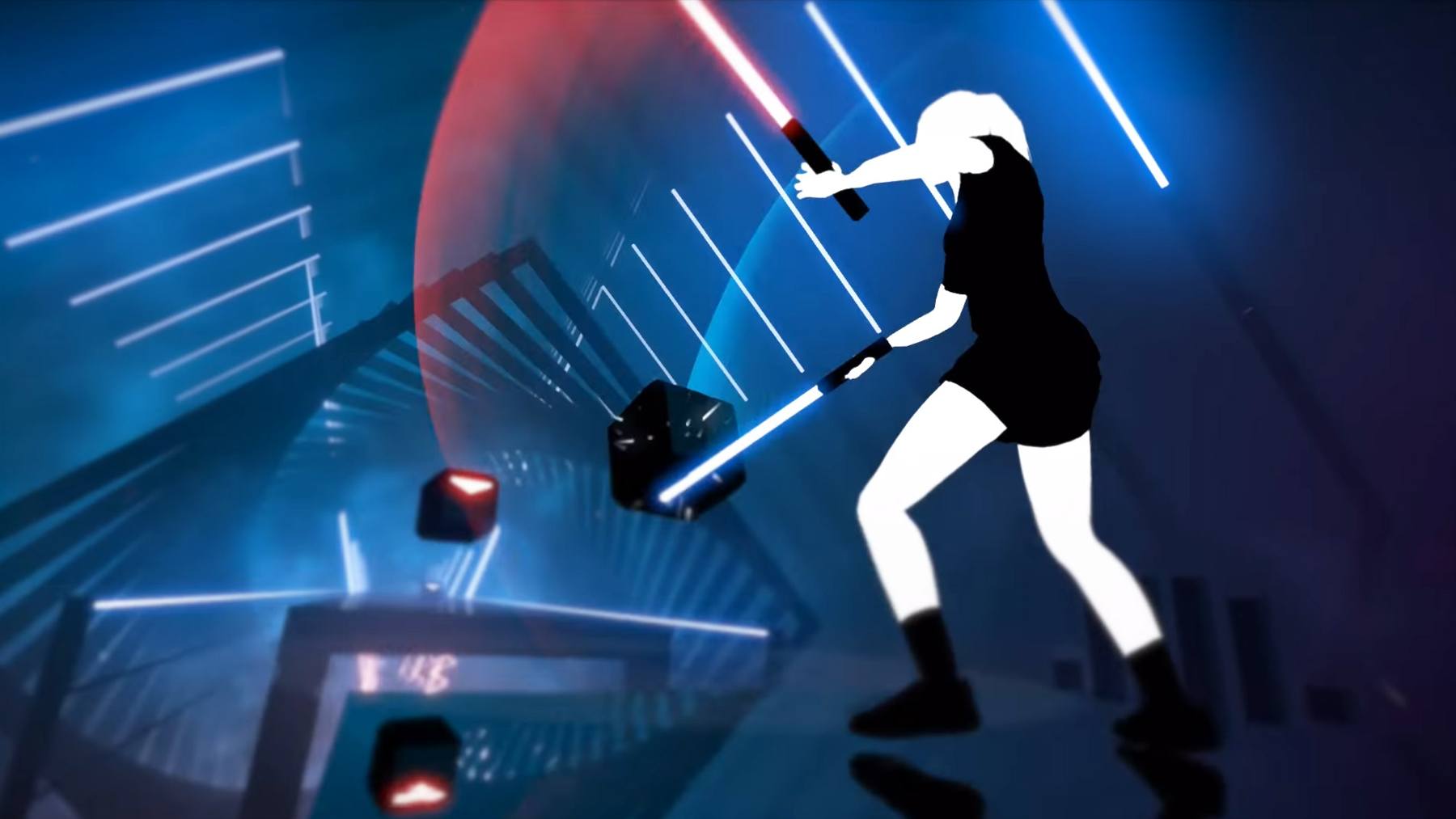 Beat Saber, expérience de réalité virtuelle proposée par Reset XP