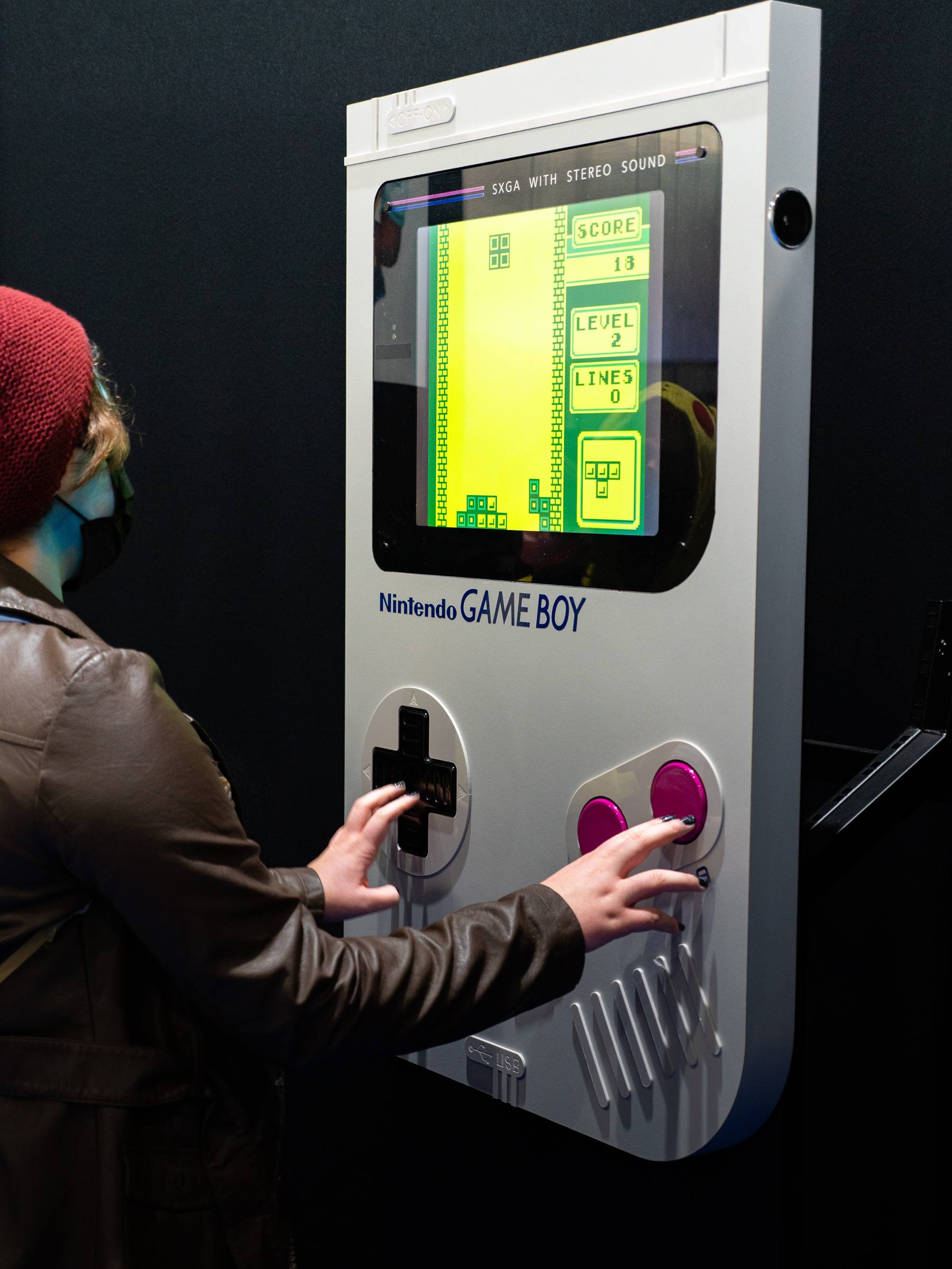 Game Boy géante jouable, mobilier XXL Reset XP