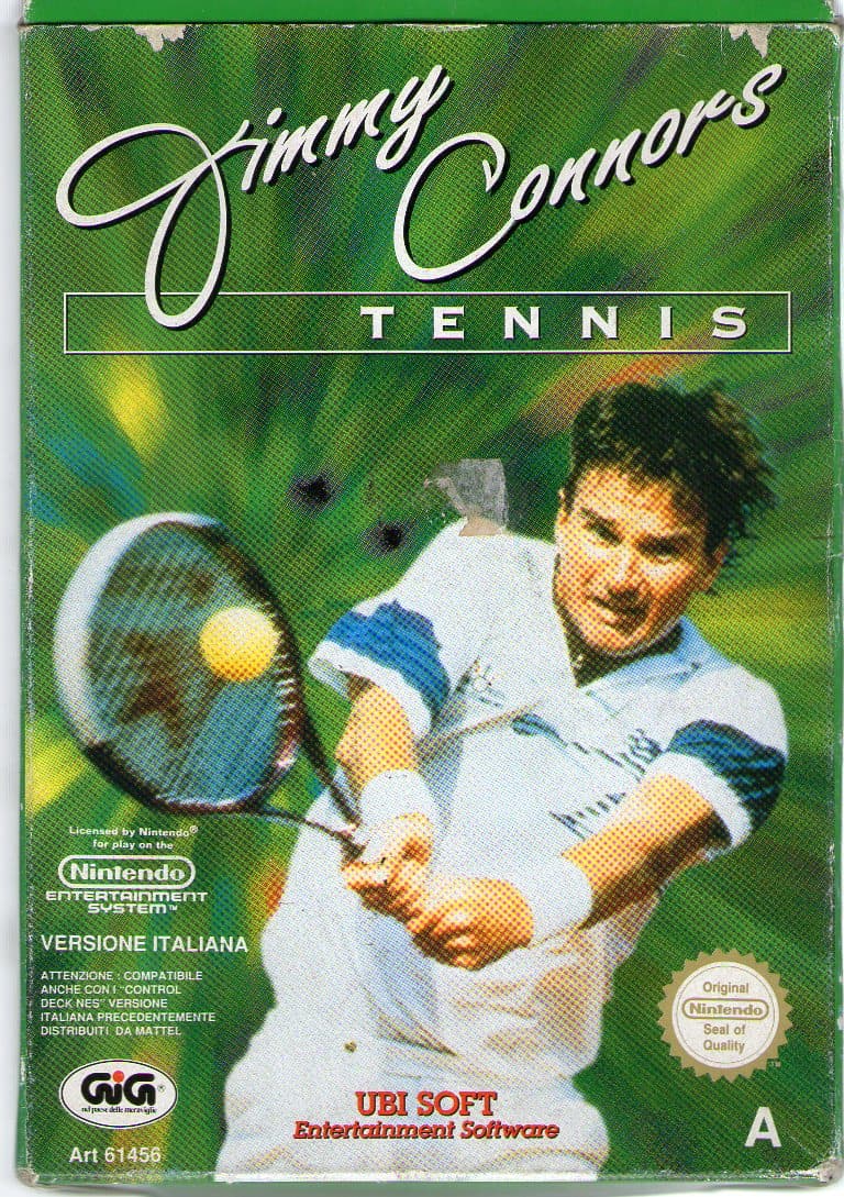 Jeu - Jimmy Connors - Tennis - NES